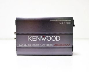 New Kenwood 4 Channel Marine Amplifier