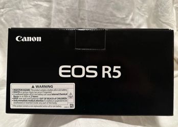 New canon eos r5