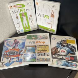 Nintendo Wii 5 Games