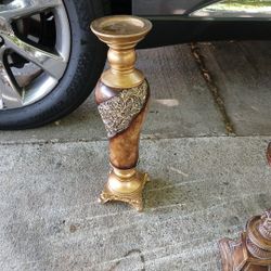 Dlusso Design Piece Hurricane Candlestick 18" Tall