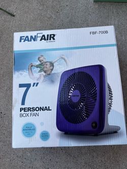 Portable air fan