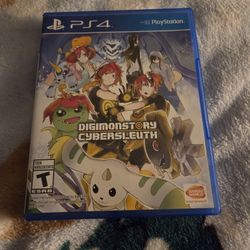 Digimonstory Cybersleuth PS4 Video Game. 