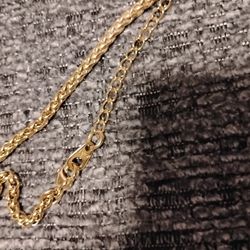 Men's 18 Karot Gold Plated Necklace