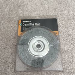 6” Crimped Wire Wheel Brush