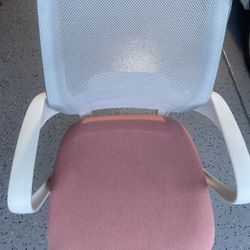 Office chair desk chair pink chair 