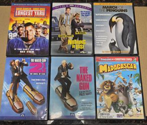 DVD's X 6