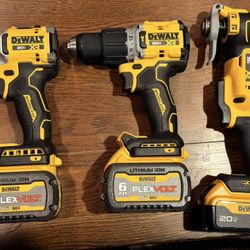 Dewalt Impact Drill Multi Tool Batteries 