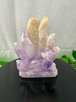 Crystal Amethyst 9-Tail Fox