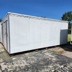 20ft and 16ft Storage Container (insulated ) Shed