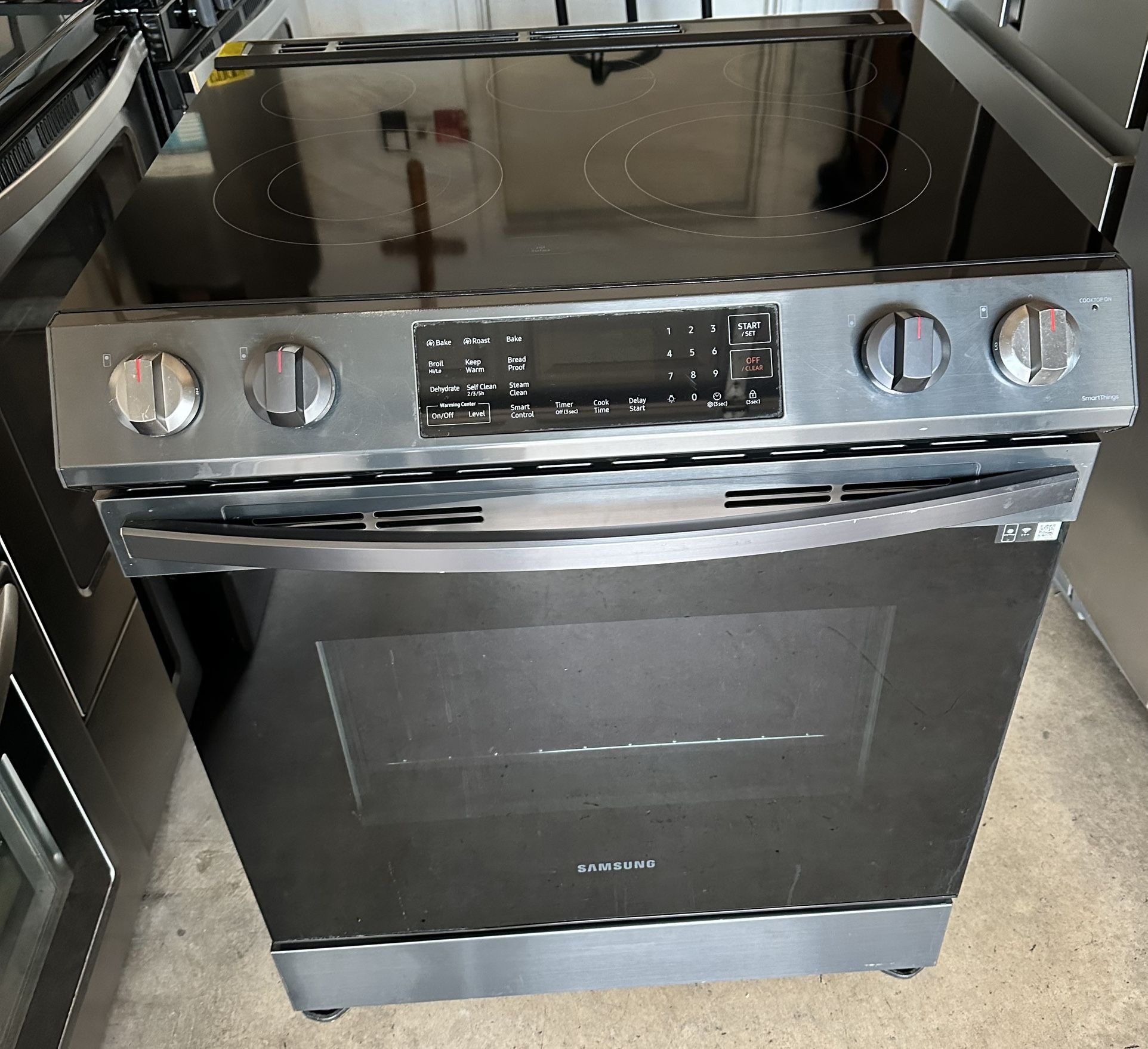 Samsung Flat Top Electric Black Stainless