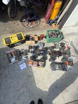 Traxxas Arrma Team Losi rc car lot