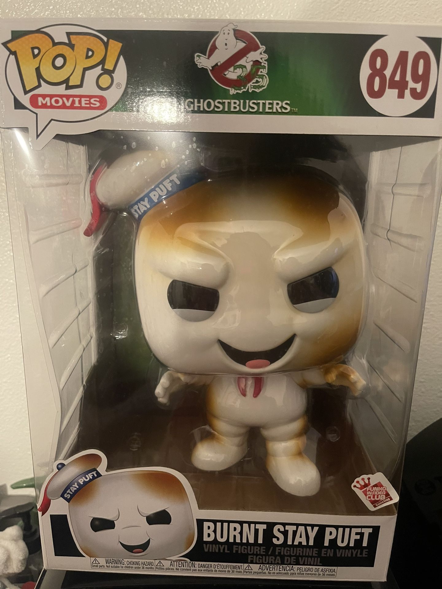 Burnt Stay Puft Funko Pop! 10” in