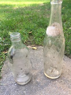 Old Pepsi bottles