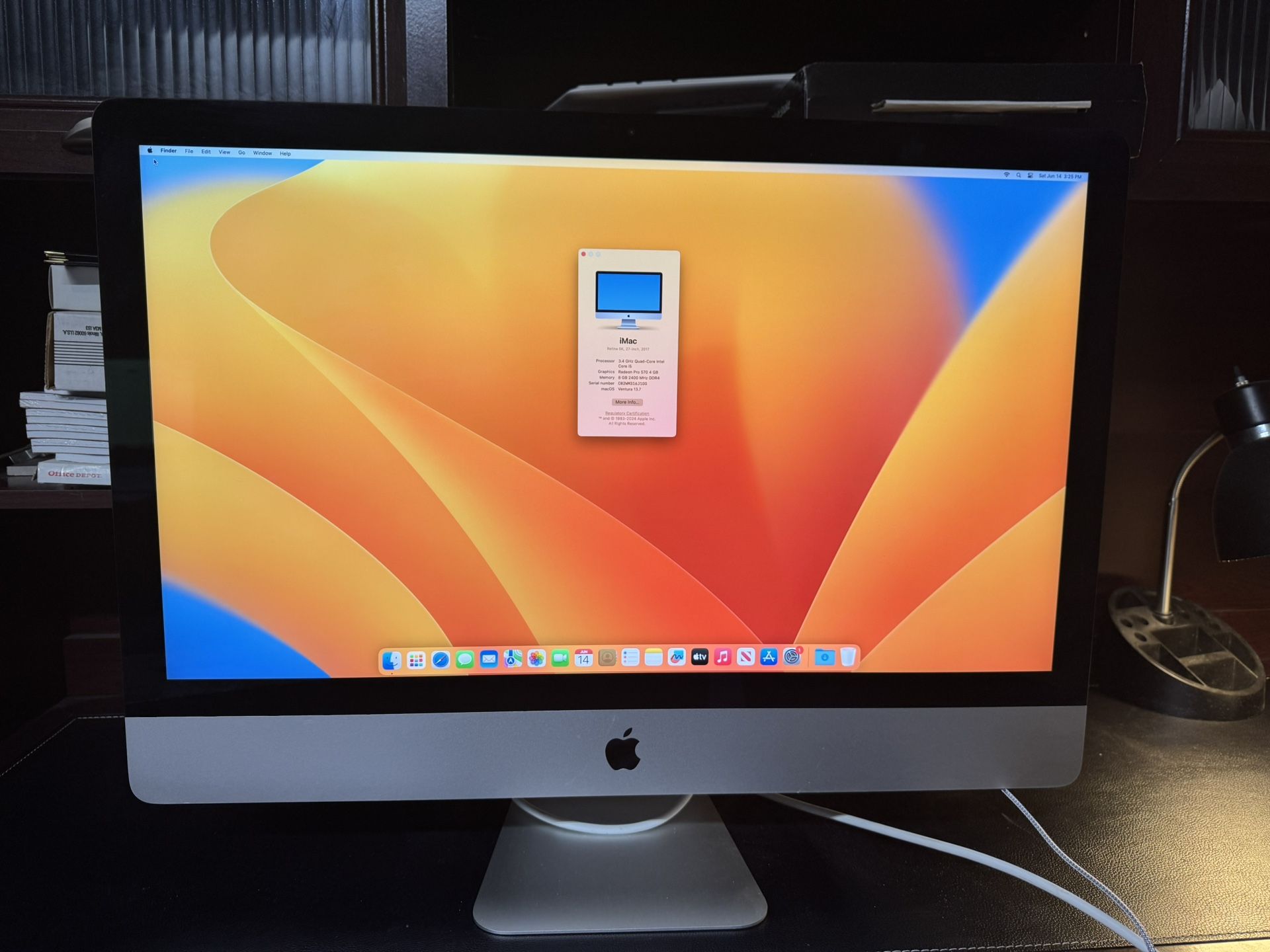 27 In iMac 2017 3.4G Ventura