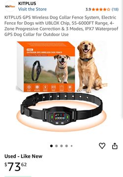 Wireless dog collar