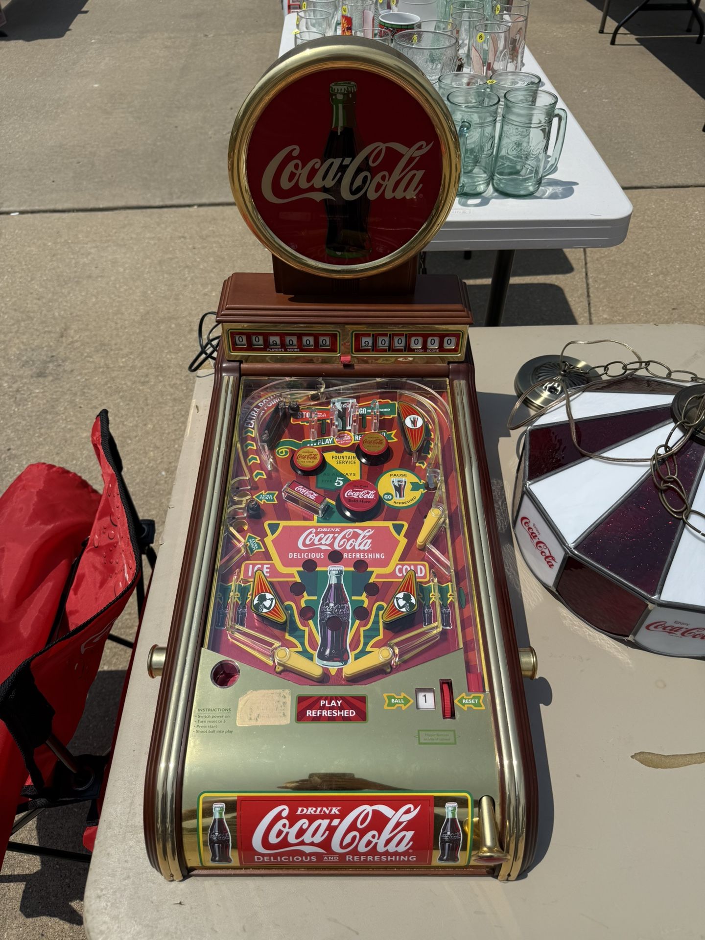Coca Cola Pinball Machine 