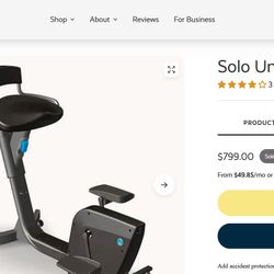 Life Span Under Desk Solo Bike