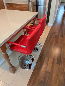 Corfu 26 in. Contemporary Style Bar Red