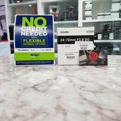 Sigma 24-70mm F2.8 DG For Canon