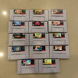 Super Nintendo snes games