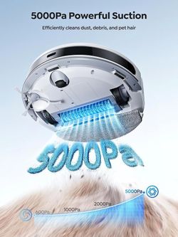 0427 Vyzzle Robot Vacuum and Mop - Roomba Style