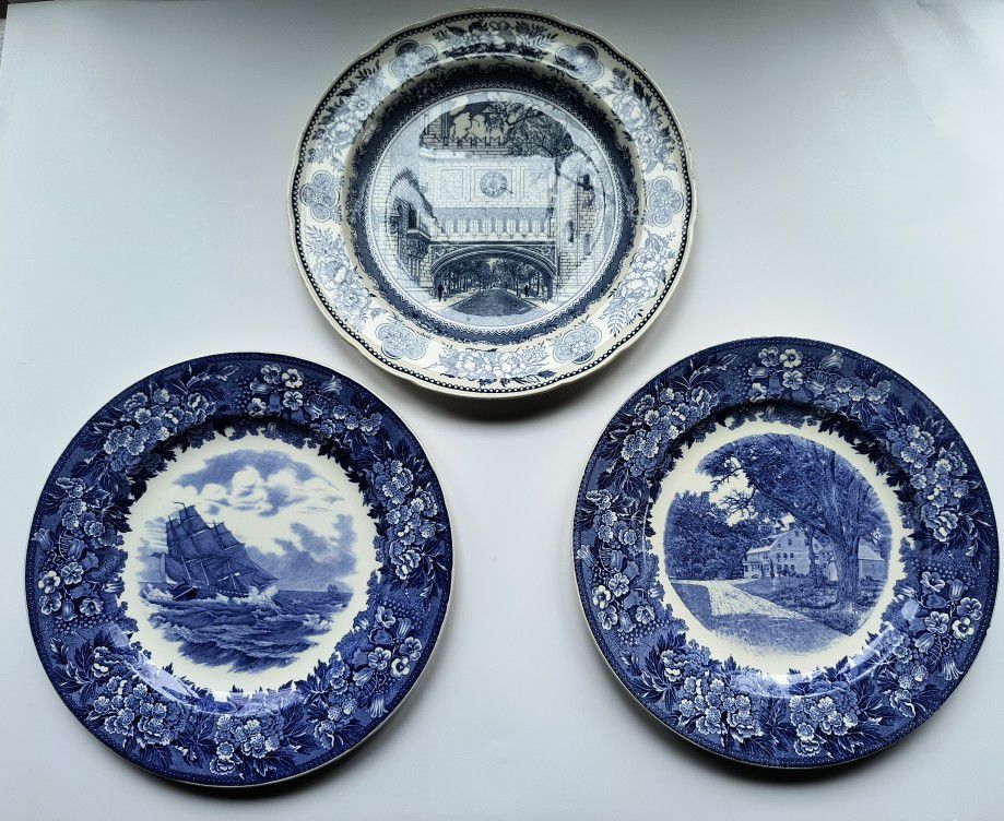 Vintage Wedgwood China Plates