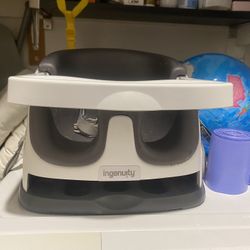 Baby Booster Seat With Retractable Tray