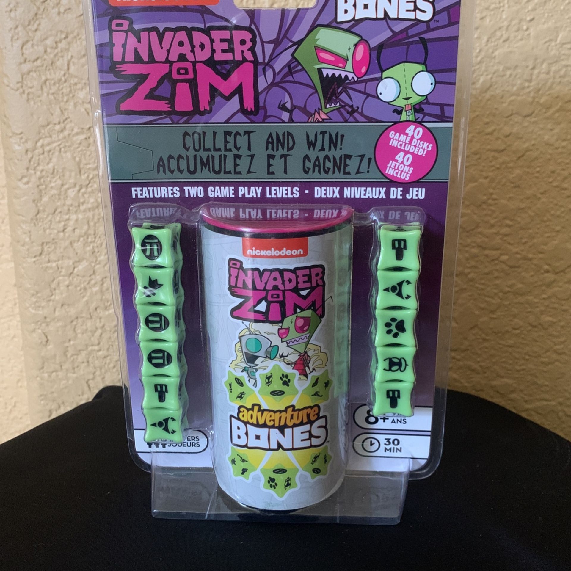 Invader Zim Adventure Bones Game