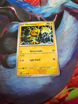⚡ Pokémon Electabuzz #125/165 – Scarlet & Violet: 151 – Only $0.25! ⚡