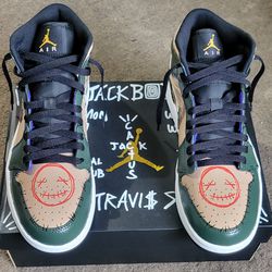 Nike Air Jordan 1 Mid Custom Travis Scott 