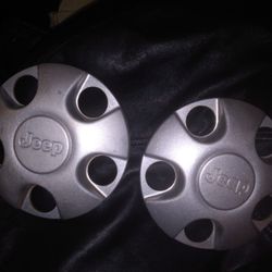 5 Center Caps For 93-01 Cherokee, 02-07 Liberty, 97-06 Wrangler 