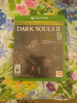 XBox One Day One Edition Dark Souls lll  with Soundtrack