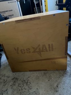 Wooden jump box