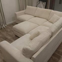 New 99x99 Extremely Comfortable Sectional Couch! Free Delivery!