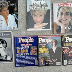 Princess Diana Collectible Mags & Books