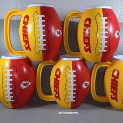 Kansas City Chiefs 24oz Football Mug Officially Licensed