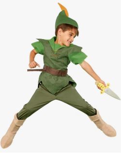 Disney Store Peter Pan Costume Size 7/8