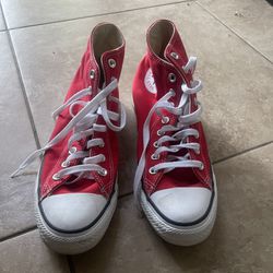 Red Converse Size 8