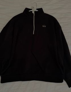 Alo half zip cashmere