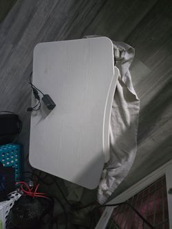 Sit to Stand Desk Converter White
