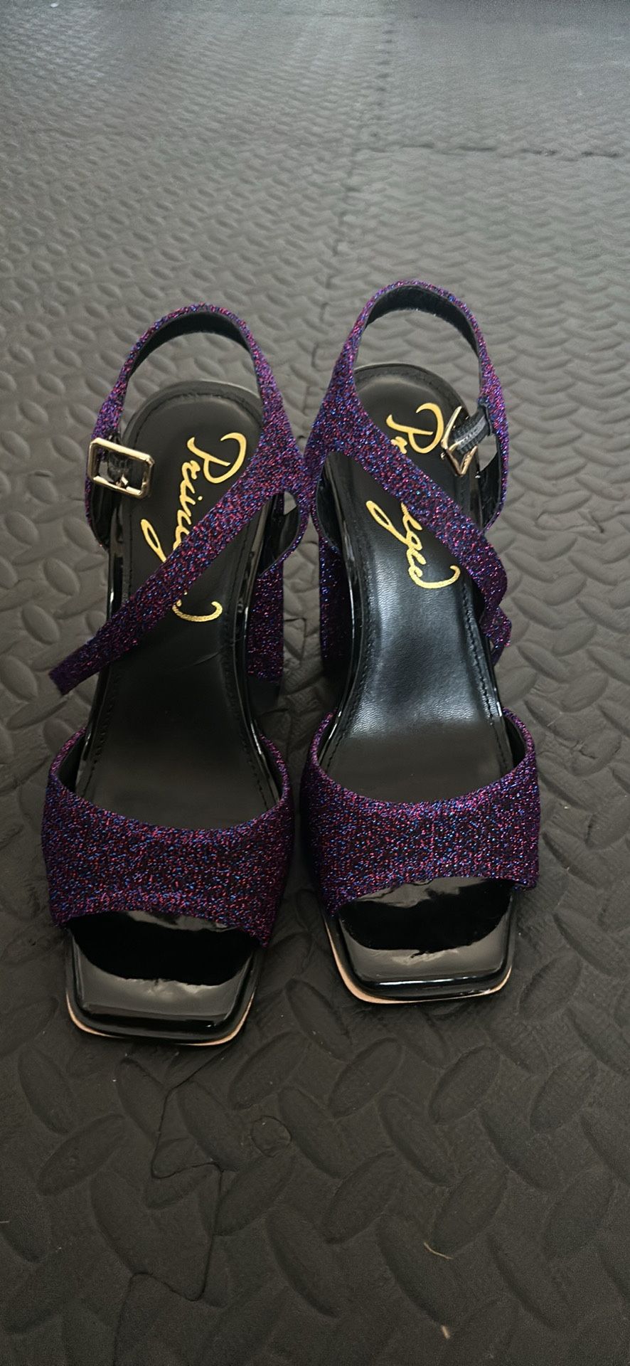 Purple Heels Size 7