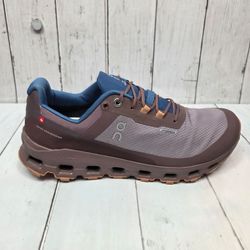 On Running Cloudvista Waterproof Womens Size 9 Running Shoes Zinc Grape