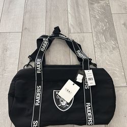 New With Tags Official Raiders Duffle Bag