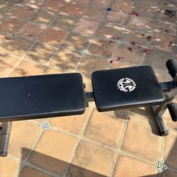 Jack LaLanne adjustable weight bench