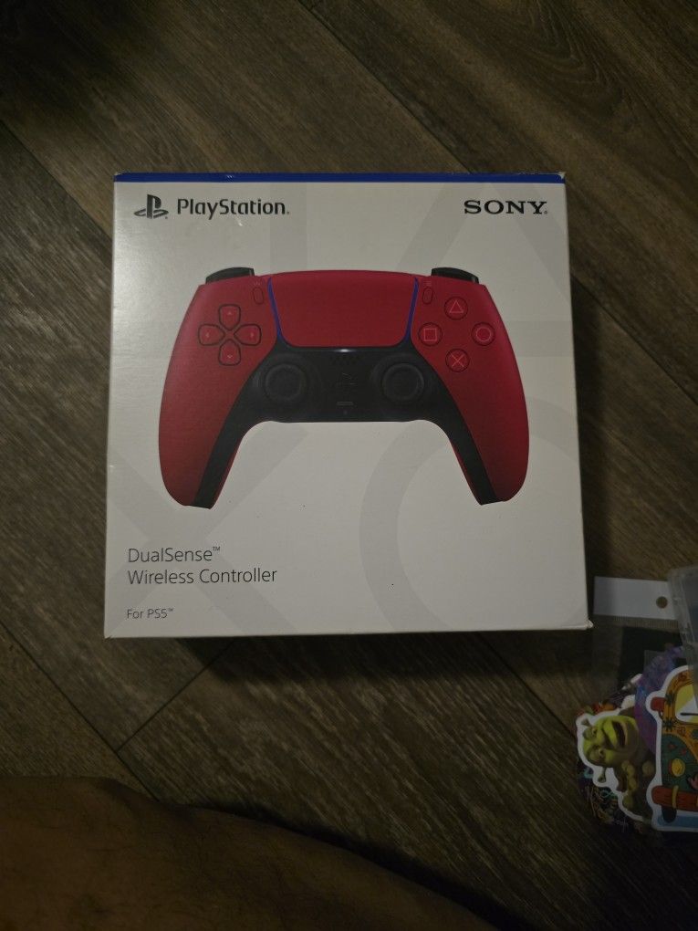 PS5 Controller Red Factory Sealed $55