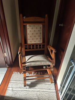 Vintage Wood Rocker