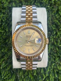 Seiko Oyster Perpetual Datejust Two-Tone