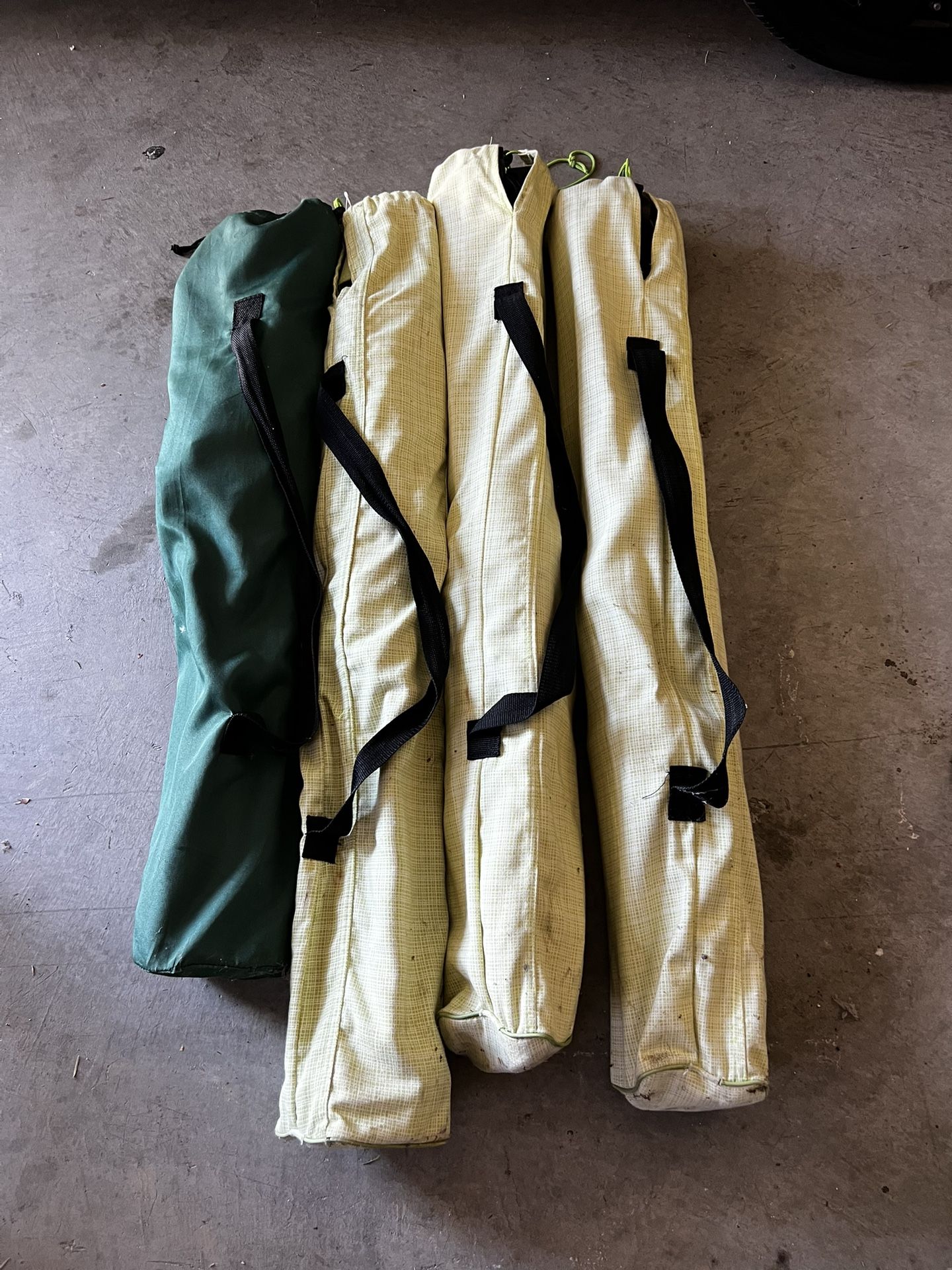 Set of 4 Folding Camping Chairs w/ Carry Bags