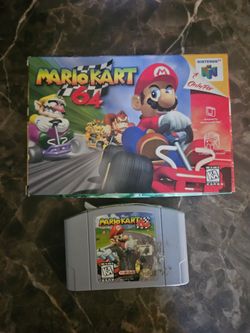 CIB Mario Kart 64 Nintendo 64 Game