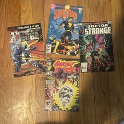 Lot of 4 Vintage Comic Books